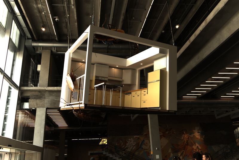 Кухня с таракашками