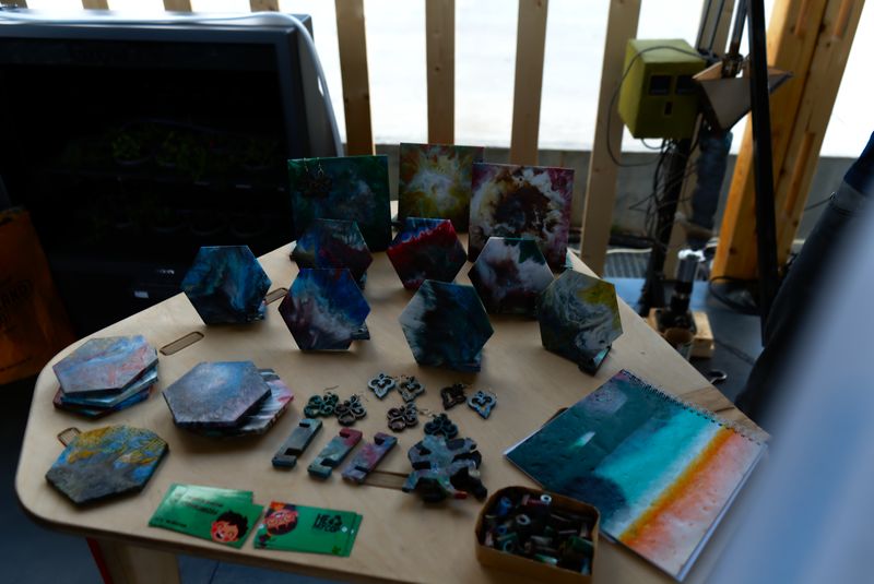 Переработанный пластик