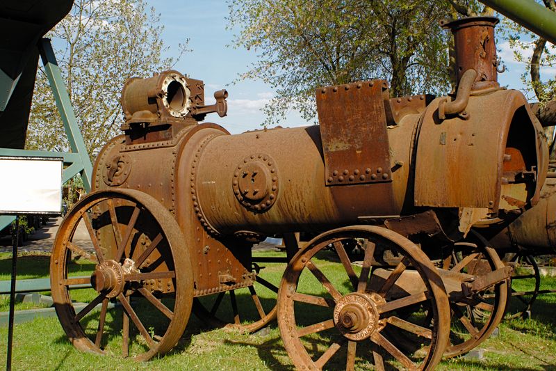 Паровой трактор